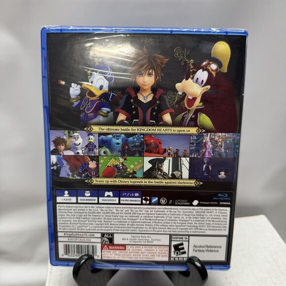 Kingdom Hearts III PlayStation 4 PS4 Video Game New Sealed Square Enix Disney - Picture 2 of 6